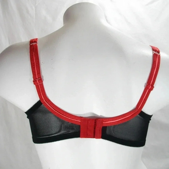 34DD Paramour 115009 Ellie Demi Unlined Lace Japanese Red Blossoms🌹 NWT - Picture 8 of 16